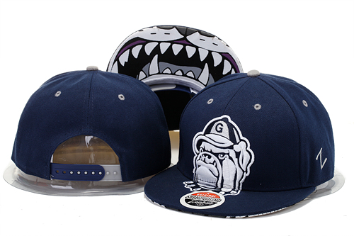 NCAA Georgetown Z Snapback Hat #07